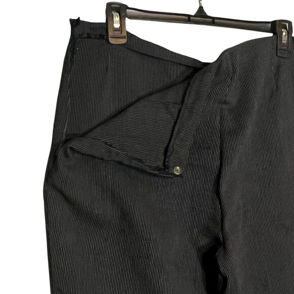 Akris Bergdorf Goodman Pantsuit Womens 12 Gray Pinstripe Suit Blazer Pants - Picture 9 of 15